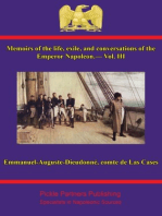 Memoirs of the life, exile, and conversations of the Emperor Napoleon, by the Count de Las Cases - Vol. III
