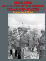 Kesselring: An Analysis of The German Commander at Anzio