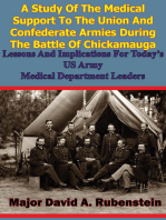 A Study Of The Medical Support To The Union And Confederate Armies During The Battle Of Chickamauga:: Lessons And Implications For Today’s US Army Medical Department Leaders