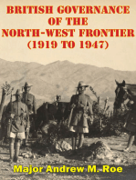 British Governance Of The North-West Frontier (1919 To 1947): A Blueprint For Contemporary Afghanistan?