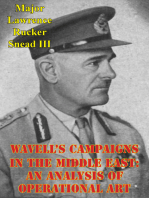 Wavell's Campaigns In The Middle East