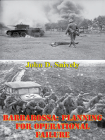 Barbarossa: Planning For Operational Failure