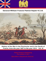 History Of The War In The Peninsular And In The South Of France, From The Year 1807 To The Year 1814 – Vol. III