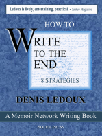 How to Write to the End / Eight Strategies