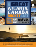 The Great Atlantic Canada Bucket List: One-of-a-Kind Travel Experiences