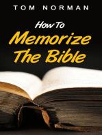 How To Memorize The Bible