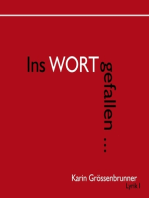 Ins Wort gefallen: Lyrik I