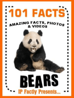 101 Facts... BEARS! Bear Books for Kids - Amazing Facts, Photos & Video Links.: 101 Animal Facts, #3