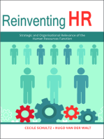 Reinventing HR: Strategic and Organisational Relevance of the Human Resources Function