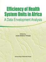 Efficiency of Health System Units in Africa: A Data Envelopment Analysis