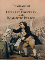 Plagiarism and Literary Property in the Romantic Period