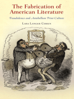 The Fabrication of American Literature: Fraudulence and Antebellum Print Culture