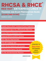 RHCSA & RHCE Red Hat Enterprise Linux 7: Training and Exam Preparation Guide (EX200 and EX300), Third Edition