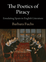 The Poetics of Piracy: Emulating Spain in English Literature