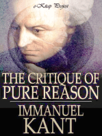 The Critique of Pure Reason