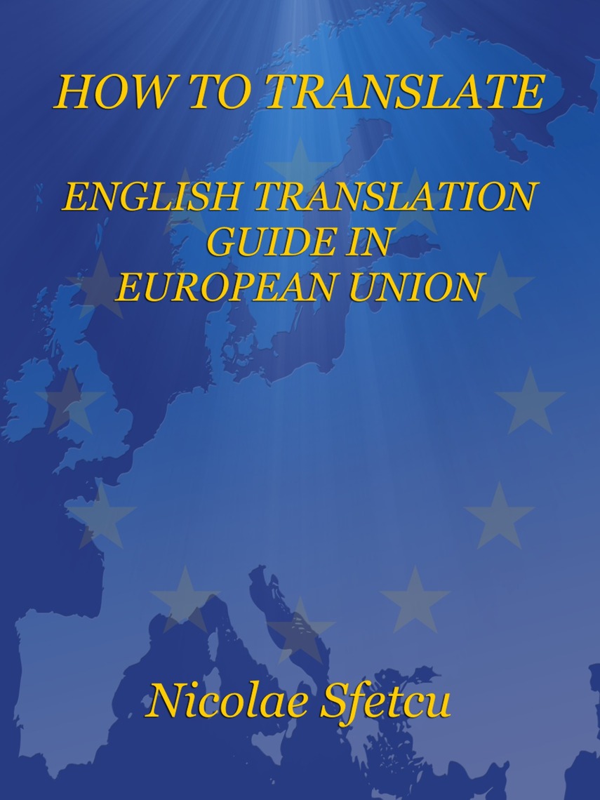 How to Translate English Translation Guide in European Union by