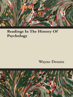 Readings In The History Of Psychology