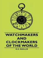 Watchmakers and Clockmakers of the World