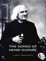 The Songs of Henri Duparc