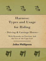 Harness: Types and Usage for Riding - Driving and Carriage Horses - With remarks on Craction, and the Use of the Cape Cart