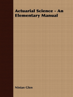 Actuarial Science - An Elementary Manual