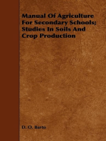Manual Of Agriculture For Secondary Schools; Studies In Soils And Crop Production