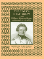 The Poet's Holy Craft: William Gilmore Simms and Romantic Verse Tradition