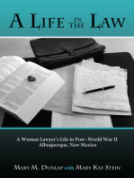 A Life in the Law: A Woman Lawyer's Life in Post-World War II Albuquerque, New Mexico
