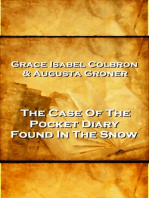 Grace Isabel Colbron & Augusta Groner - The Case Of The Pocket Diary Found In The Snow