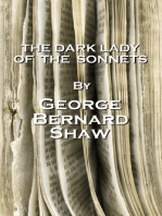 The Dark Lady Of The Sonnets, By George Bernard Shaw