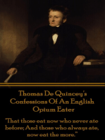 Confessions Of An English Opium Eater