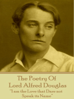 The Poetry Of Lord Alfred Douglas