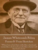 Poems & Prose Sketches