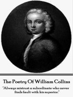The Poetry of William Collins: "Always mistrust a subordinate who never finds fault with his superior."