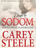 DAYS OF SODOM: Fertile Erotic Playgrounds: Nymphomaniac Series Volume 2
