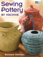 Sewing Pottery by Machine