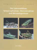 Tettigoniidae of Australia Volume 3: Listroscelidinae, Tympanophorinae, Meconematinae and Microtettigoniinae