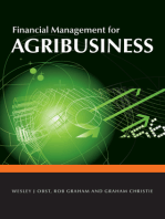 Financial Management for Agribusiness