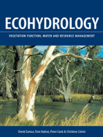 Ecohydrology: Vegetation Function, Water and Resource Management