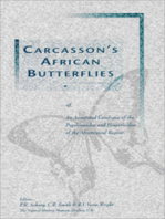 Carcasson's African Butterflies: An Annotated Catalogue of the Papilionoidea and Hesperioidea of the Afrotropical Region