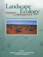 Landscape Ecology, Function and Management: Principles from Australia's Rangelands