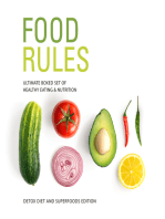Food Rules: Ultimate Boxed Set of Healthy Eating & Nutrition: Detox Diet and Superfoods Edition: Detox Diet and Superfoods Edition