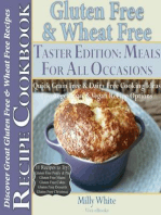 Gluten Free & Wheat Free Meals For All Occasions Taster Edition Discover Great Gluten Free & Wheat Free Recipes: Wheat Free Gluten Free Diet Recipes for Celiac / Coeliac Disease & Gluten Intolerance Cook Books, #6