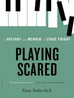 Playing Scared: A History and Memoir of Stage Fright