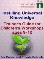 Trainer’s Guide for Children’s Workshops, ages 9-12 years old