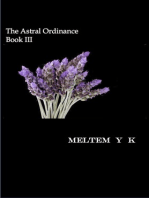 The Astral Ordinance Book III