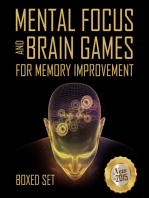 Mental Focus and Brain Games For Memory Improvement: 3 Books In 1 Boxed Set