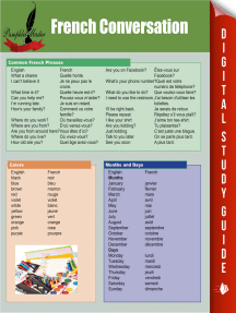 French Conversation By Pamphlet Master Ebook Scribd