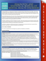 Diagnostic and Statistical Manual of Mental Health Disorders: Speedy Study Guides