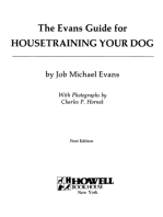 The Evans Guide for Housetraining Your Dog